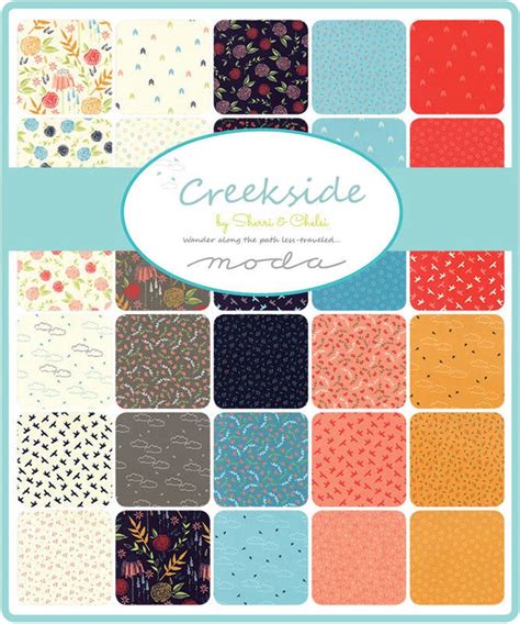 moda creekside jelly roll